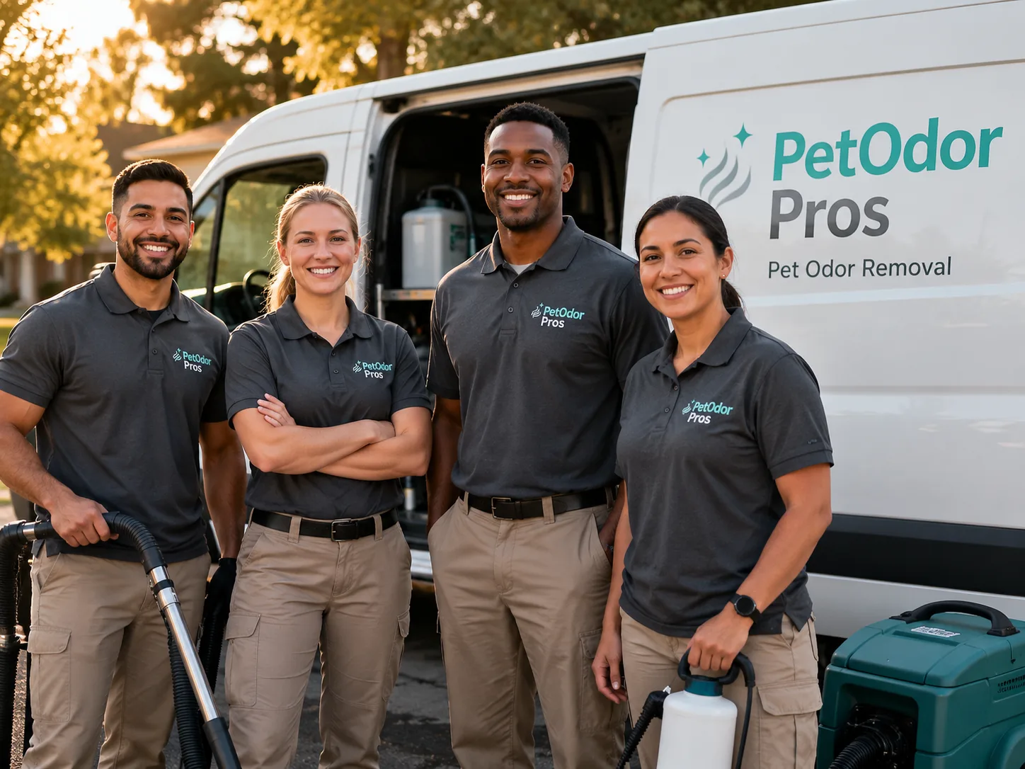 Pet Odor Removal team serving Ramey, PA